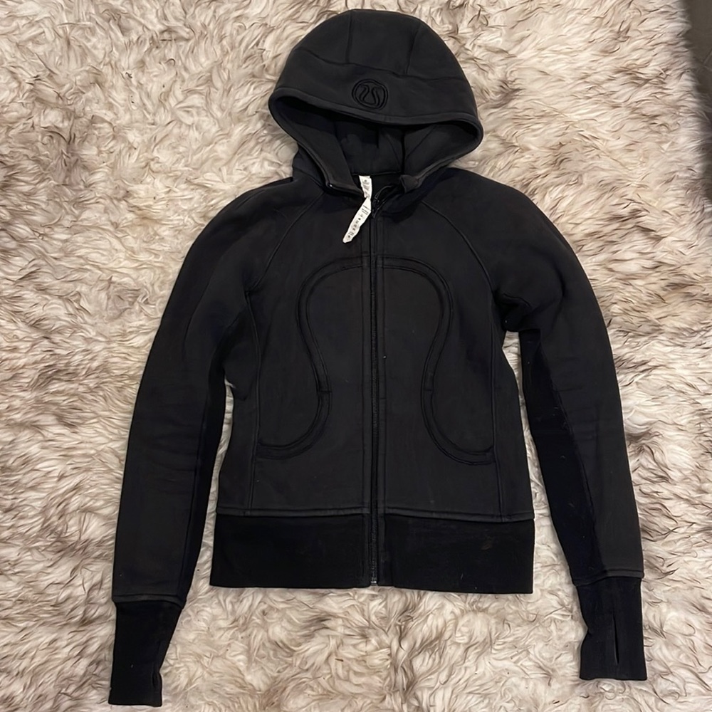 Lululemon Scuba Full-Zip Hoodie Black